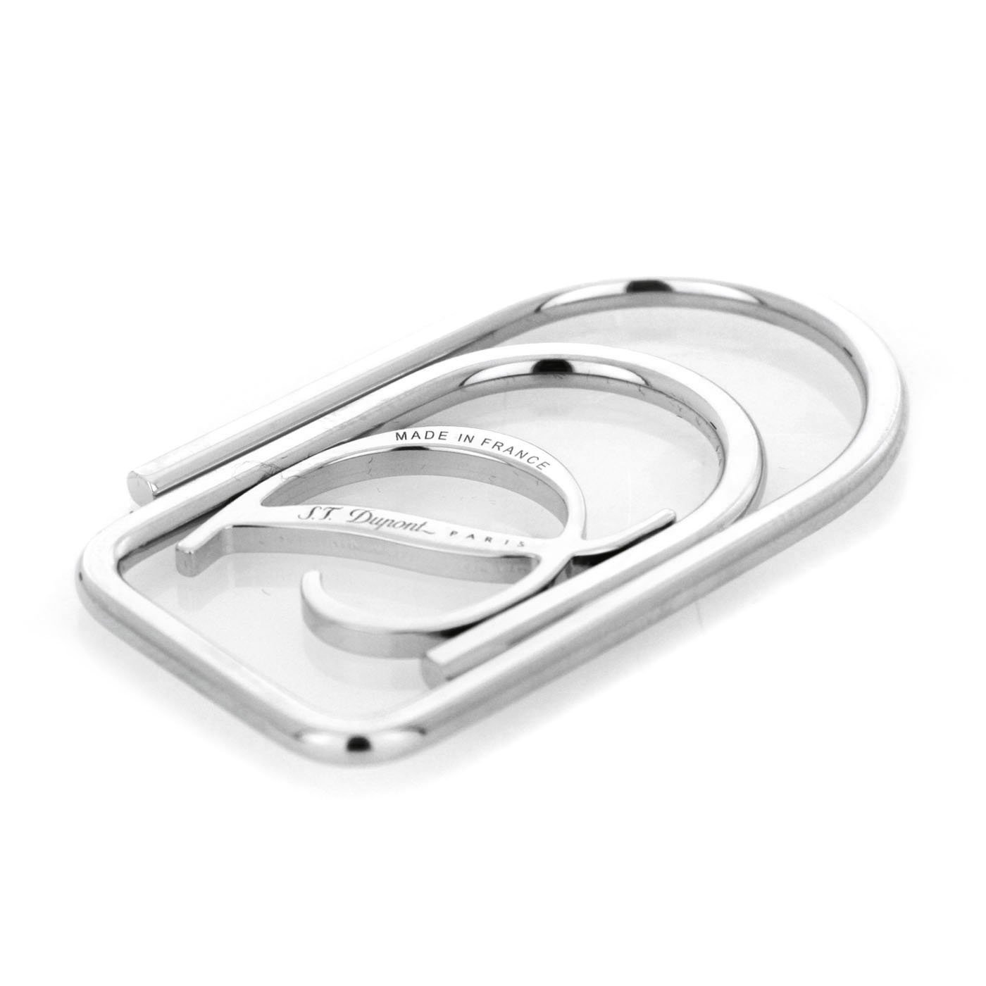 ◆美品◆S.T.Dupontデュポン◆マネークリップ◆定価19,800円 S.T.DUPONT エス・テー・デュポン マネークリップ S.T.Dupont